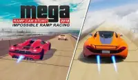 Mega ramp car stunts 2018 - Impossible ramp racing Screen Shot 3