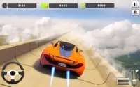 Mega ramp car stunts 2018 - Impossible ramp racing Screen Shot 8