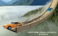 Mega ramp car stunts 2018 - Impossible ramp racing Screen Shot 7