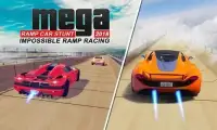 Mega ramp car stunts 2018 - Impossible ramp racing Screen Shot 13