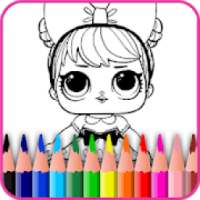 Coloring BooK For Lol Surprise Doll