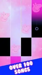Peppa Piano Tiles Pig Screen Shot 2