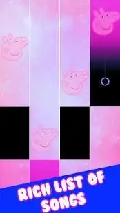 Peppa Piano Tiles Pig Screen Shot 1