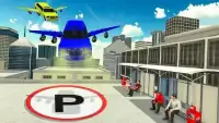 Modern Flying Car Limousine Taxi Simulator Games Screen Shot 7