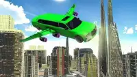 Modern Flying Car Limousine Taxi Simulator Games Screen Shot 2
