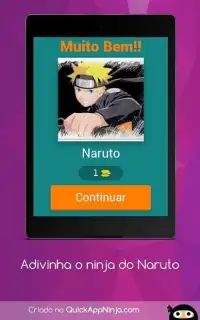 Adivinha o Ninja do Naruto BR Screen Shot 5