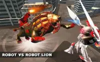 Ultimate Wild Lion Robot: Car Robot Transform Game Screen Shot 9