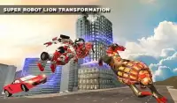 Ultimate Wild Lion Robot: Car Robot Transform Game Screen Shot 6