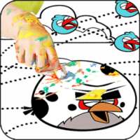 Kids Coloring Book For Angry Birds