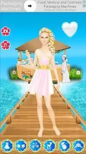 Beach Beautiful Girl Dress Up Game For Girls Screen Shot 2