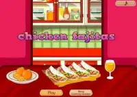 chicken fajitas cooking - cookies girls games Screen Shot 14