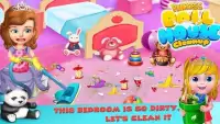 * * Sofia Doll House Decoration: Cleaning game Screen Shot 1