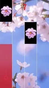 Piano Tiles Flower Screen Shot 1