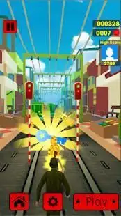 Subway Train Surf Rush 2018 Screen Shot 4