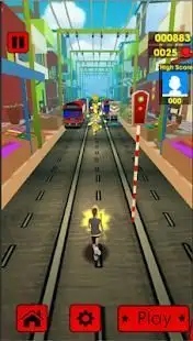 Subway Train Surf Rush 2018 Screen Shot 0