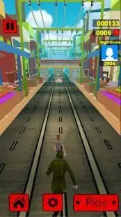 Subway Train Surf Rush 2018 Screen Shot 5