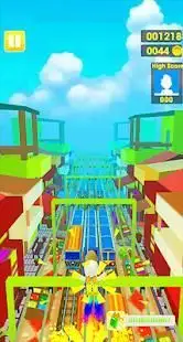 Subway Surf Train Adventure World Screen Shot 3