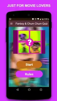 Fanboy & Chum Chum Quiz Screen Shot 3