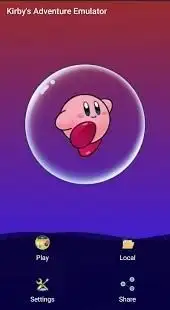 Kirby's Adventure Emulator Screen Shot 0