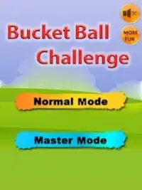 Bucket Ball Challenge Screen Shot 0