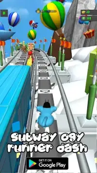 Subway Oggy Runner Dash Screen Shot 4
