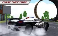 Police Car 3D : City Crime Chase Driving Simulator Screen Shot 1