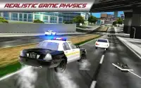 Police Car 3D : City Crime Chase Driving Simulator Screen Shot 2