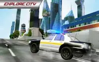 Police Car 3D : City Crime Chase Driving Simulator Screen Shot 0
