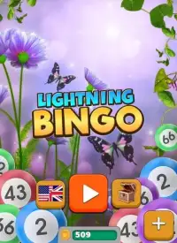 Lightning Bingo - May Flowers Screen Shot 4