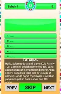 Family 100 Indonesia Kuis Terbaru 2018 Screen Shot 5