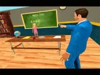 Virtual High School Simulator - Happy Family Life Screen Shot 2