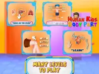 Human Kids Body Parts Screen Shot 2