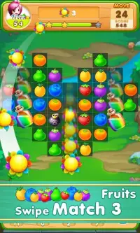 Fruits Farm - Garden Match 3 Game Screen Shot 1