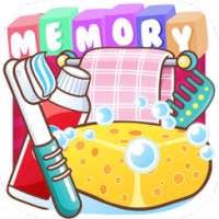 Cleaning - Memory Game for kids