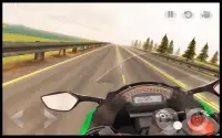 Traffic Moto: Race Highway Rider Simulator Game 3D Screen Shot 2