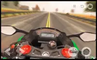 Traffic Moto: Race Highway Rider Simulator Game 3D Screen Shot 0