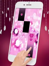 Pink piano tiles diamond 2018 Screen Shot 3