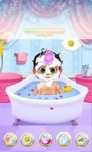 Ice Royal Princess Baby Care * Babysitting games * Screen Shot 6