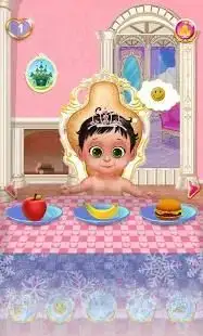 Ice Royal Princess Baby Care * Babysitting games * Screen Shot 1