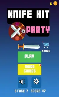 Knife Hit Party Screen Shot 2