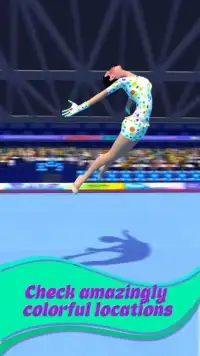 Gymnastics Simulator 3D - Girls Champions Contest Screen Shot 0