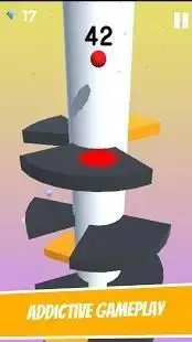 Spiral Jump Rush: Spiral Jump, jump, jump over it Screen Shot 2