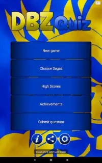 Quiz for Dragon Ball Z Screen Shot 9