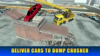 Car Crushing Junk Truck Sim 3D Screen Shot 2