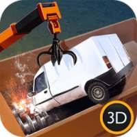 Car Crushing Junk Truck Sim 3D