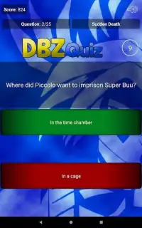 Quiz for Dragon Ball Z Screen Shot 2