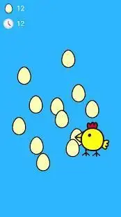 Happy Miss Chicken pone huevos para los fanáticos Screen Shot 3