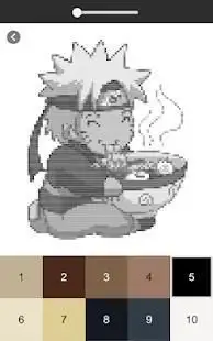 ANIME Pixel Art, ANIME Color By Number Screen Shot 3
