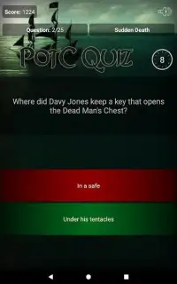 Quiz for Pirates of the Caribbean Screen Shot 2