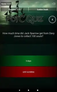 Quiz for Pirates of the Caribbean Screen Shot 7